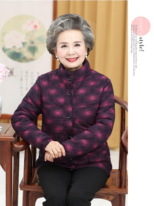 暖冬献礼 浩琳娜加厚纯棉立领棉服，给妈妈和奶奶最贴心的温暖